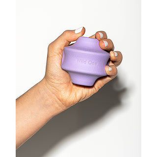 Twist Toss Treat Dispensing Dog Toy Wild One STANDARD Lilac
