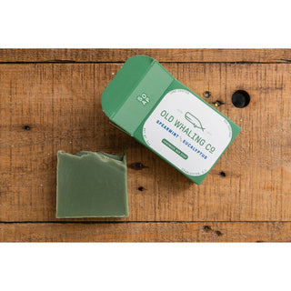 Spearmint & Eucalyptus Bar Soap Old Whaling Company