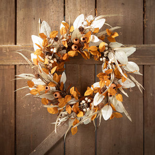 Harvest Artificial Wreath Sullivans Home Decor