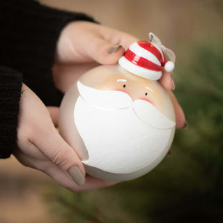 Red Santa Standard Ornament Sullivans Home Decor
