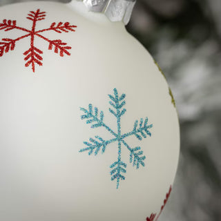 Multicolor Snowflake Ornament Sullivans Home Decor