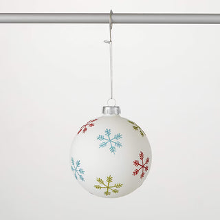 Multicolor Snowflake Ornament Sullivans Home Decor