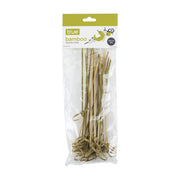 Party Disposable Knotted Bamboo Appetizer Picks - Asst Sizes TRUE 7" Long