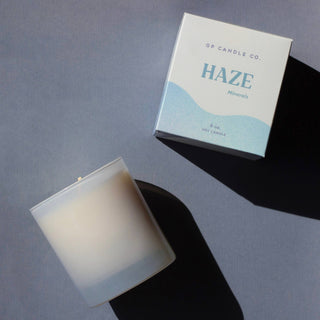 Haze 9 oz. Hue Candle (Minerals) GP Candle Co.