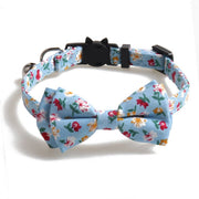 Mokka - Floral Bowtie Cat Collar Cheerhunting
