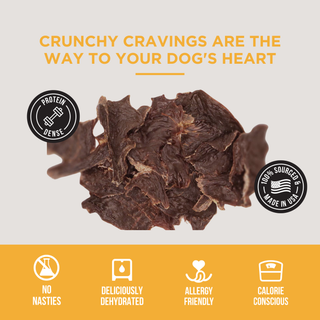 The Only Dehydrated Beef Heart Jerky Dogs Need Natural Rapport