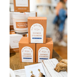 Oatmeal Milk & Honey Shower Steamers  Old Whaling Company   