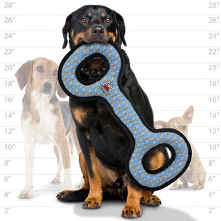 Tuffy Mega Tug Oval Chain, Durable, Tough, Squeaky Dog Toy Tuffy Dog Toys - VIP Products