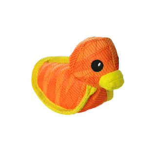 DuraForce Duck Tiger - Orange, Durable, Squeaky Dog Toy Tuffy Dog Toys - VIP Products