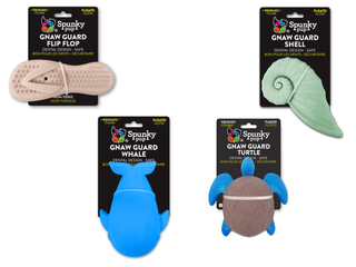 Gnaw Guard Foam Squeakers Spunky Pup
