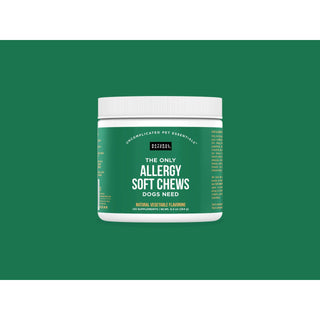 The Only Allergy Soft Chews Dogs Needs Natural Rapport 120 count jar