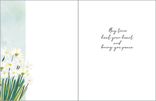 Sympathy Greeting Card - Daisies GINA B DESIGNS