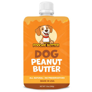 12oz Dog Peanut Butter Squeeze Pack Poochie Butter