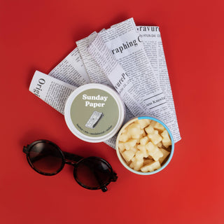 Sunday Paper Wax Melts (4 oz) Happy Wax