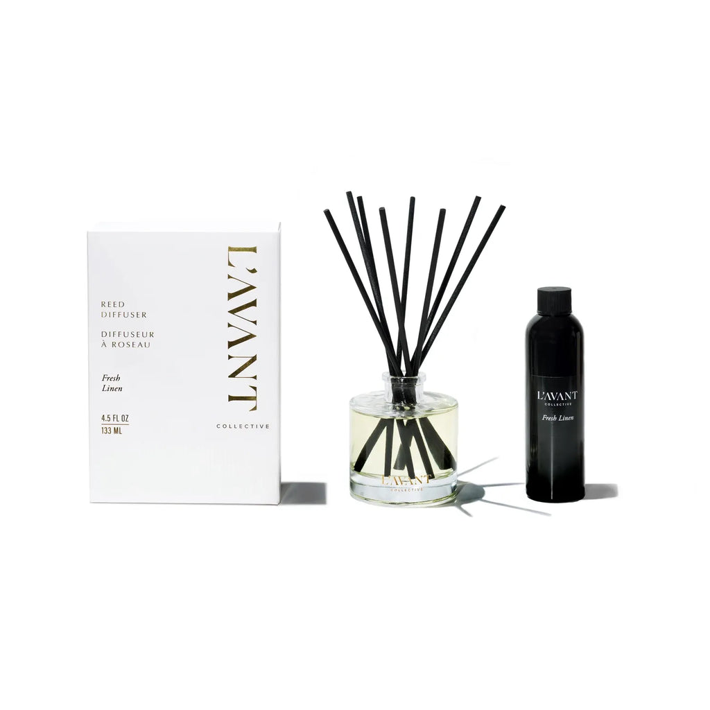 Reed Diffuser - Fresh Linen – Opal and Olive