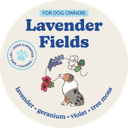 Lavender Fields Pet Wax Melts for Dog Owners 4 oz Eco-Tin Happy Wax