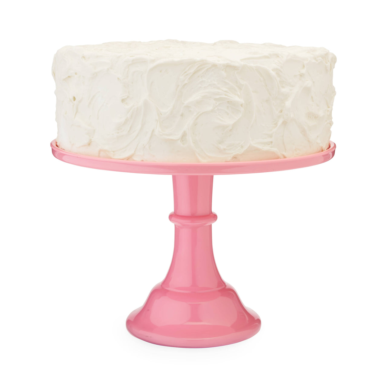 11.5" Collapsable Melamine Cake Stand - Pink Twine