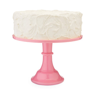 11.5" Collapsable Melamine Cake Stand - Pink Twine