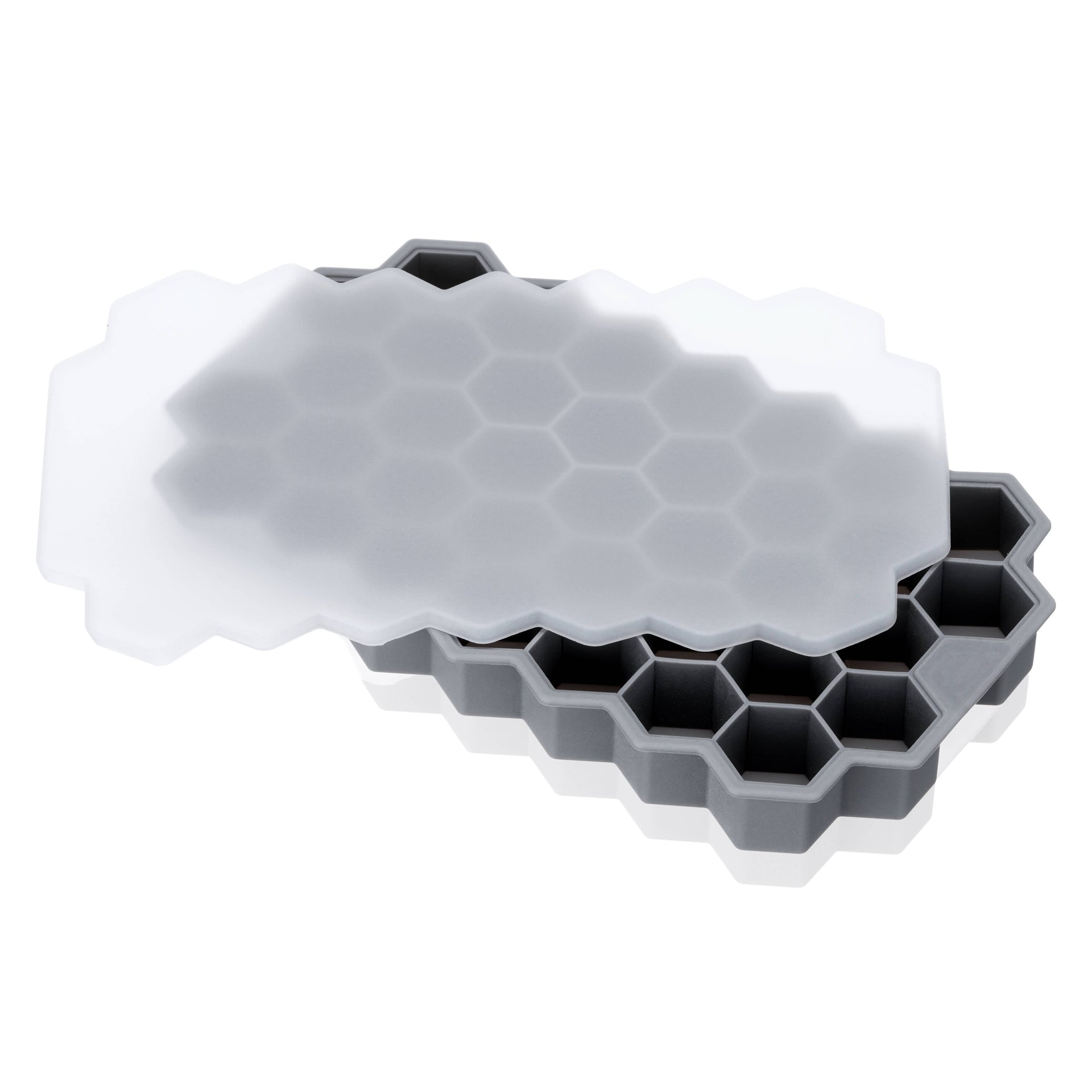 Honeycomb Silicone Ice Tray w/ Plastic Lid TRUE