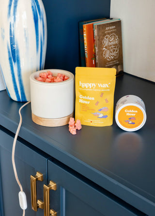Golden Hour Wax Melts 4 oz tin Happy Wax