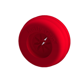 Classic Large red disc with embossed logo and inner spokes, innovative multi-functional design