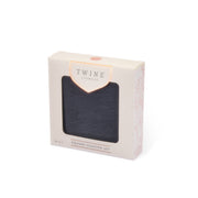Black Slate Square Coasters - Set of 4 - Box or Twine w/Tag Twine
