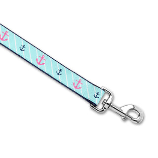 Pink Anchor - Dog Leash Dog & Me