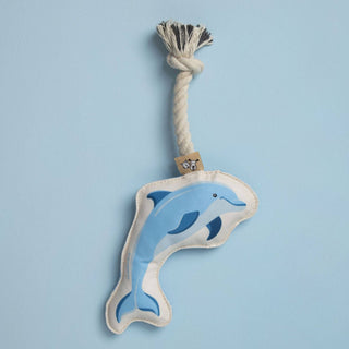 Rope Dog Toy | Dolphin Speckle and Spot by Ore’ Originals