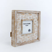Bamboo Photo Frame 4x4 +  Adams   