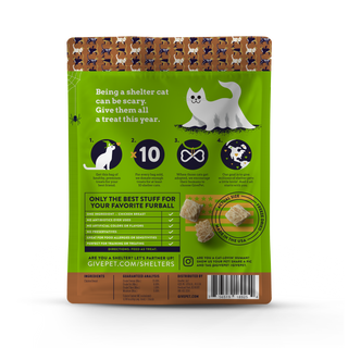 GivePet Halloween Purr-ty Freeze-Dried Cat Treats Dapper GivePet