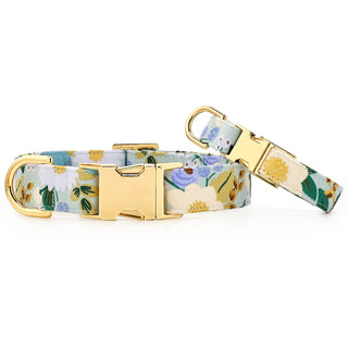 Rifle Paper Co. x TFD Vintage Blossom Spring Dog Collar The Foggy Dog