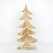 Mango Wood Cutout - Tree Adams Christmas Adams & Co.   