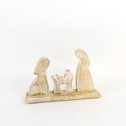 Mango Wood Cutout - Nativity Adams Christmas Adams & Co.   