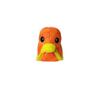 DuraForce Duck Tiger - Orange, Durable, Squeaky Dog Toy Tuffy Dog Toys - VIP Products