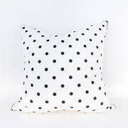 Reversible Pillow (Stripe/Polka) White/Black Adams Christmas Adams & Co.   