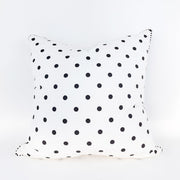 Reversible Pillow (Stripe/Polka) White/Black Adams Christmas Adams & Co.   