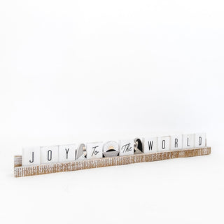 Wood Ledgie Kit "Joy To The World" Adams Ledgie Adams & Co.