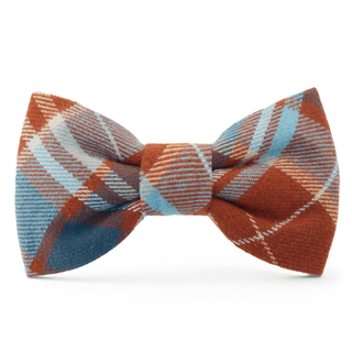 Maple Plaid Flannel Dog Bow Tie The Foggy Dog
