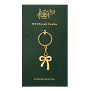 Gold Bow Collar Charm The Foggy Dog