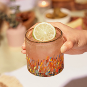 Segunda Vida Artistico Recycled Glass Tumblers - Set of 2 Twine