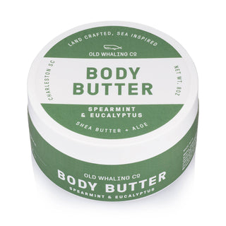 Spearmint & Eucalyptus Body Butter (8oz) Old Whaling Company