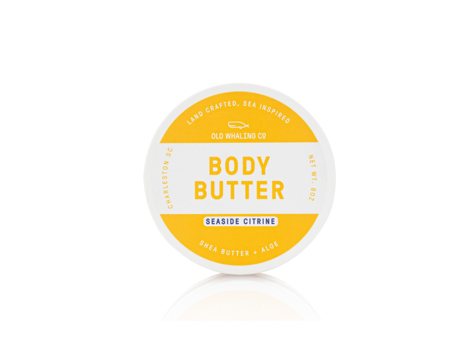 Seaside Citrine Body Butter (8oz)  Old Whaling Company   