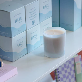 Haze 9 oz. Hue Candle (Minerals) GP Candle Co.