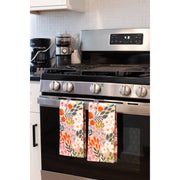 Pack of 2 Summer Meadows Tea Towels Elyse Breanne Design
