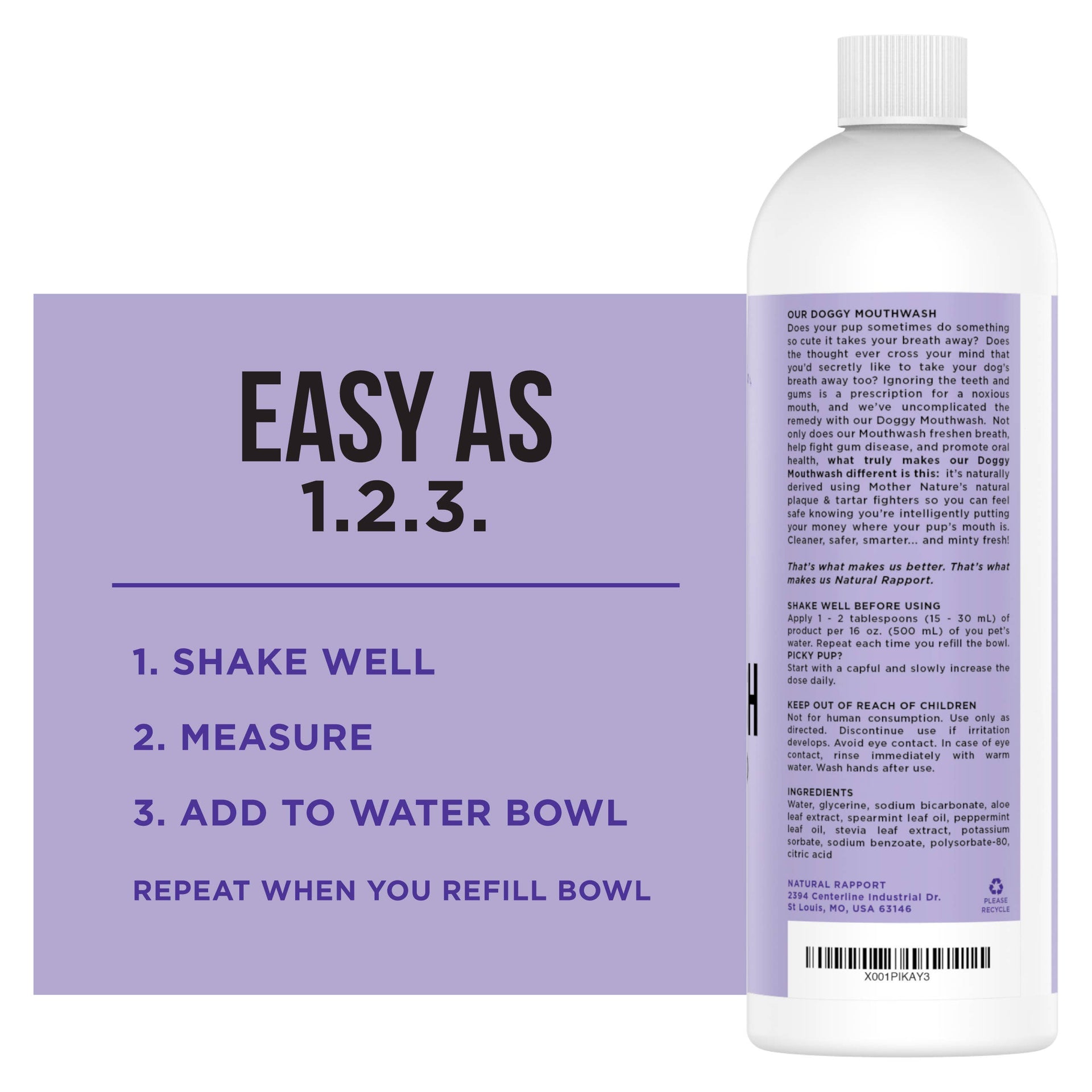 The Only Doggy Mouthwash Dogs Need Natural Rapport