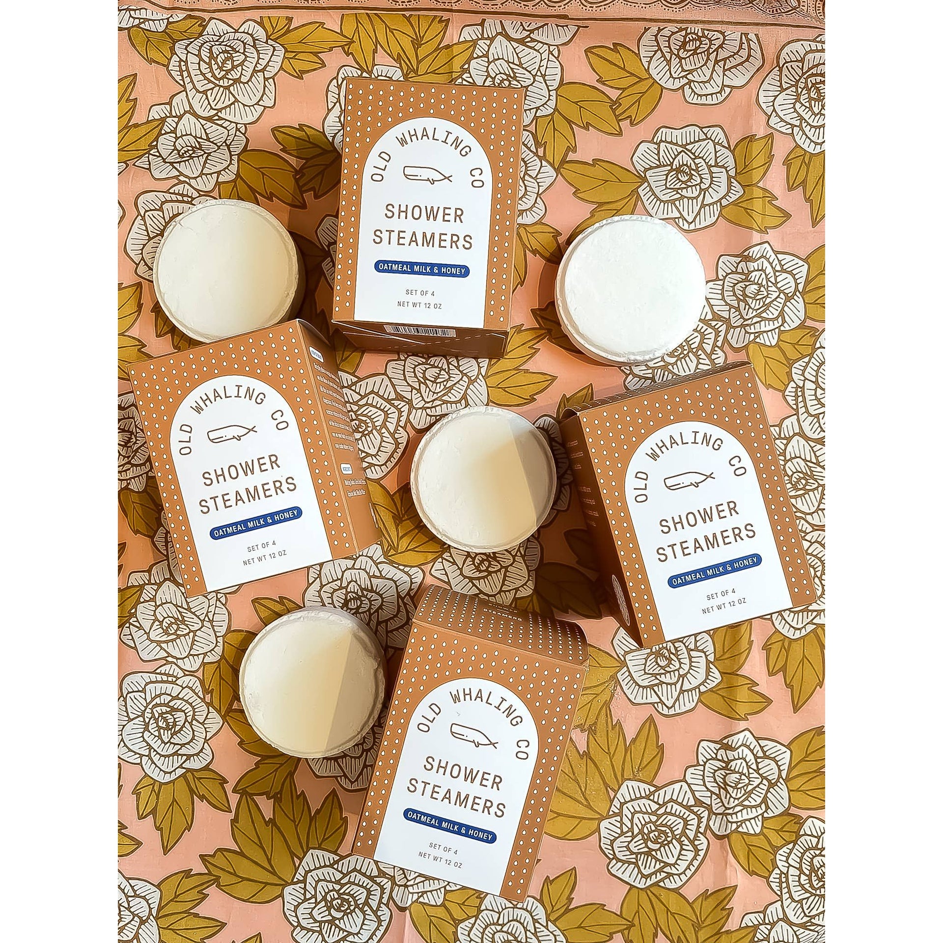 Oatmeal Milk & Honey Shower Steamers  Old Whaling Company   