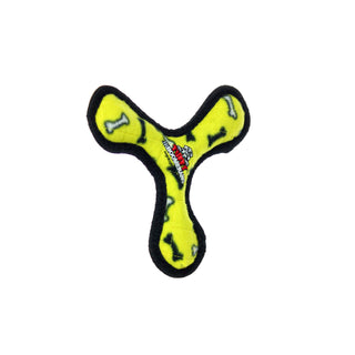 Tuffy Jr Boomerang - Yellow Bone, Durable, Squeaky Dog Toy Tuffy Dog Toys - VIP Products