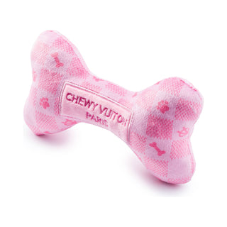 Pink Checker Chewy Vuiton Bone  Haute Diggity Dog   
