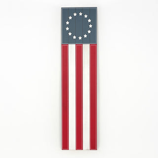 Reversible Wood Sign (Hello Lemon/Flag) Adams Summer Adams & Co.