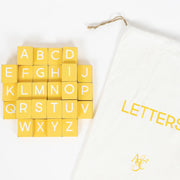 70 Pcs Bag (Mustard Letters) Adams Ledgie Adams & Co.   